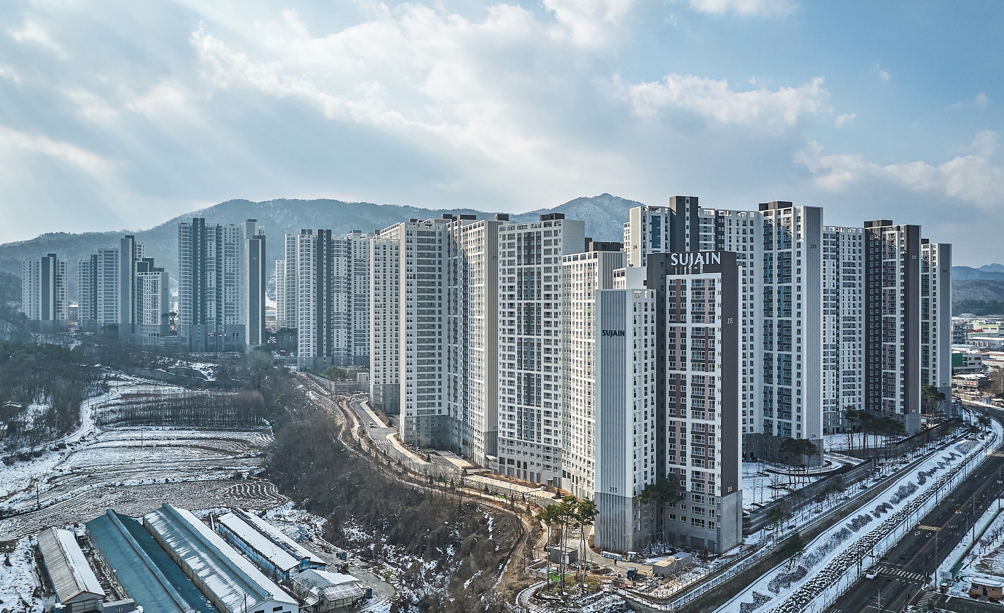 천안 한양수자인 에코시티 전경 / 사진제공=한양