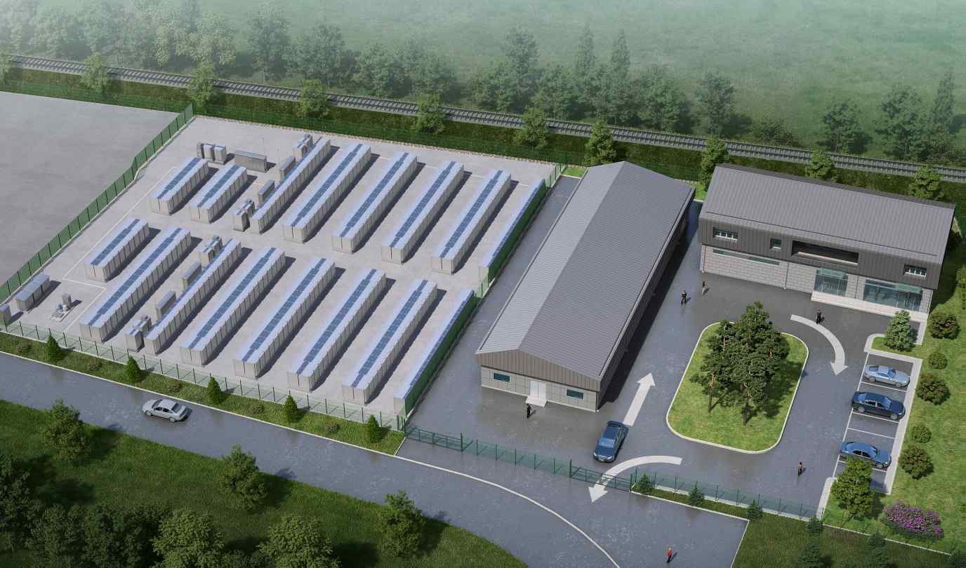 화성 양감 연료전지사업 조감도 / 사진제공=SK에코플랜트