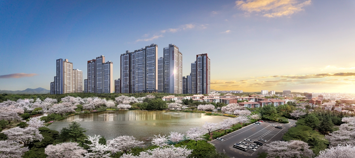 힐스테이트 더 상생공원 단지투시도 / 사진제공=현대엔지니어링