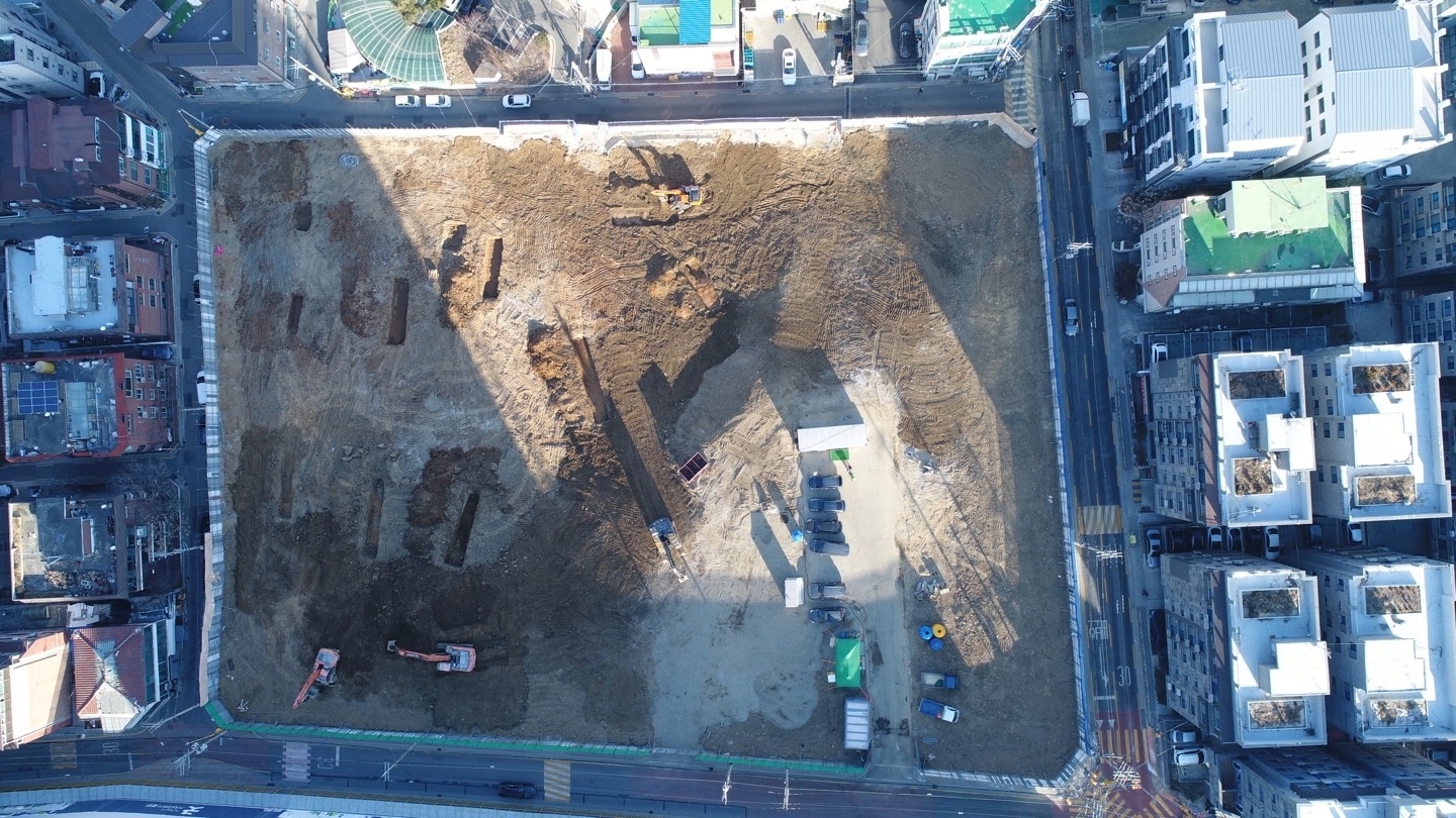 철거가 완료된 구의 가로주택 정비사업 사업지 / 사진제공=한국토지신탁