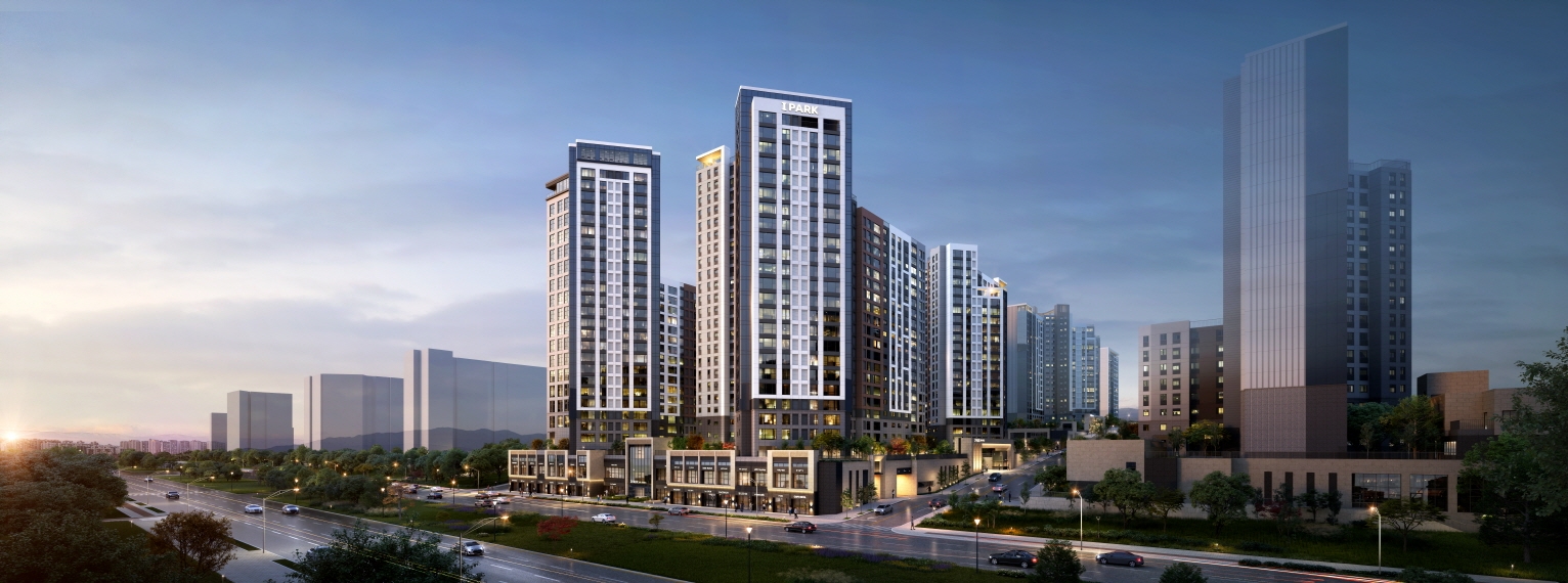 대구 범어 아이파크 단지투시도