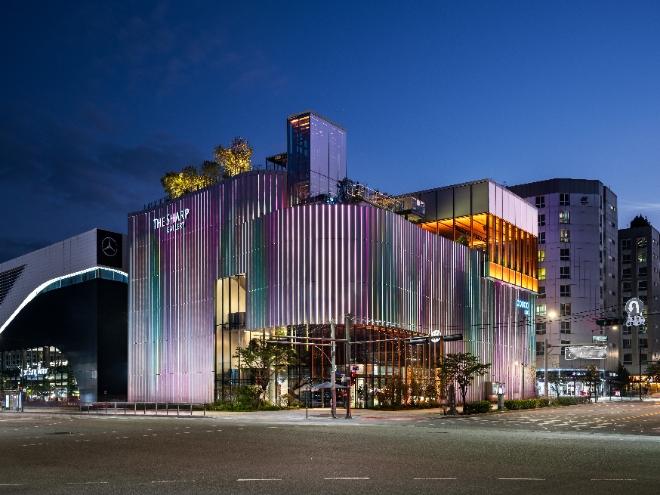 더샵갤러리 외관 전경 / 사진제공=포스코이앤씨