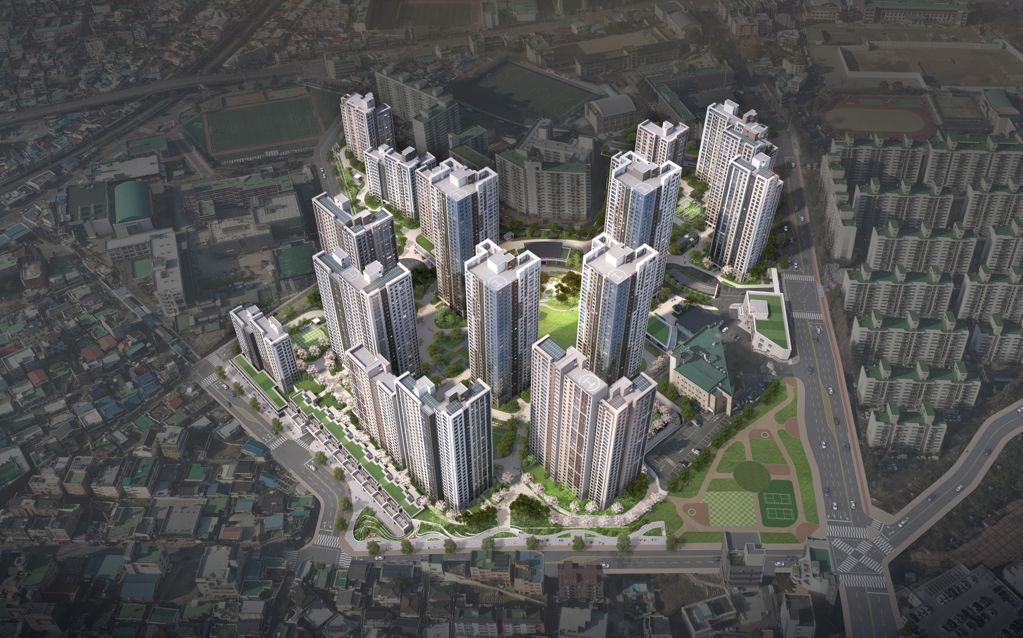 문화자이SKVIEW 조감도./사진제공=GS건설