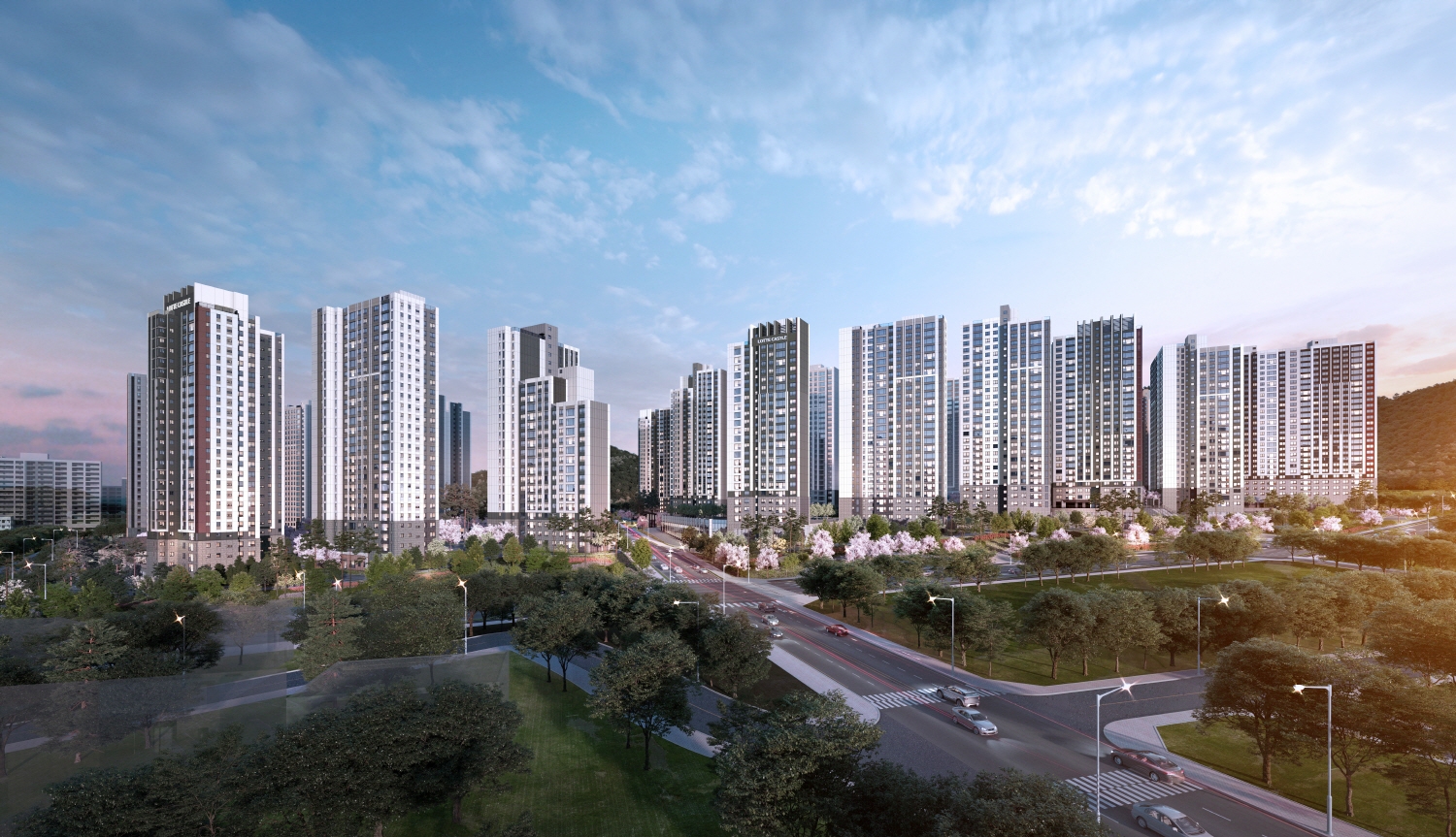 계양 롯데캐슬 파크시티 단지투시도 / 사진제공=롯데건설