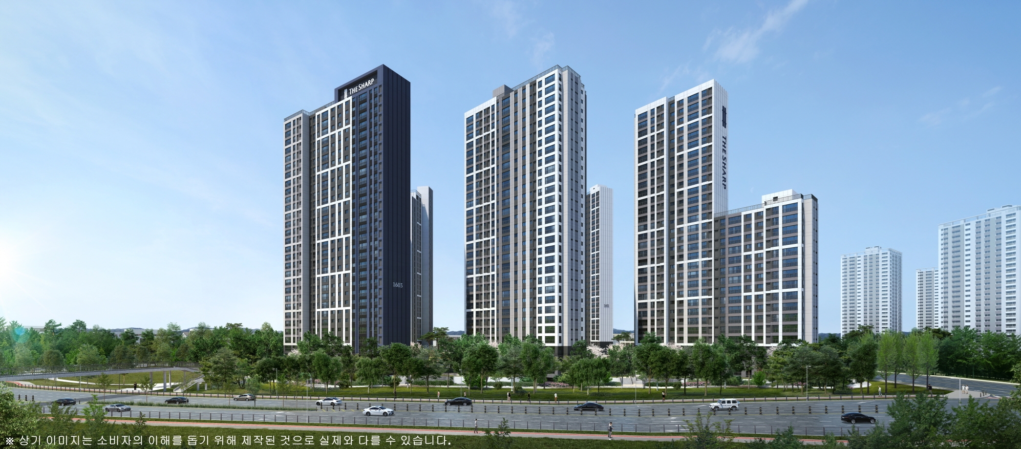 에코시티 더샵 4차 투시도 / 사진제공=포스코이앤씨