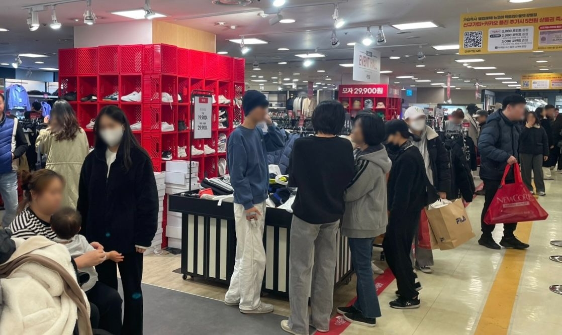 팩토리아울렛 1호점 광명점 매장 전경. /사진제공=이랜드리테일