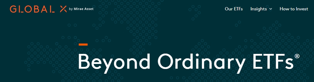 사진출처= Global X 홈페이지 갈무리