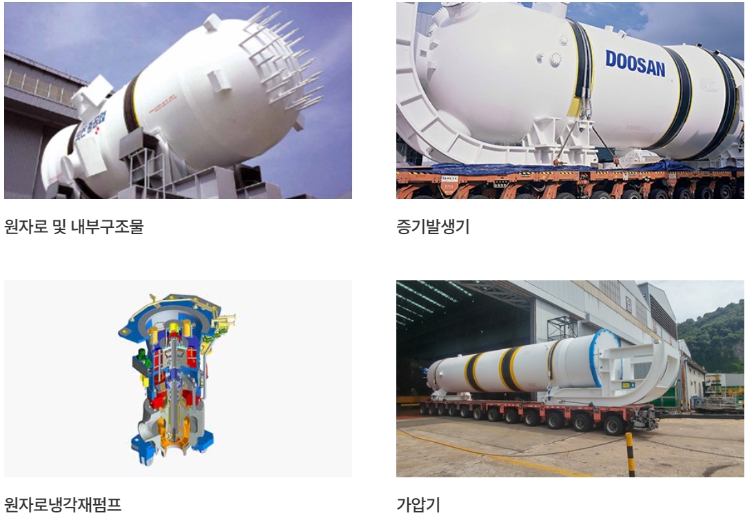 두산에너빌리티 원자로 주기기./사진 = 두산에너빌리티