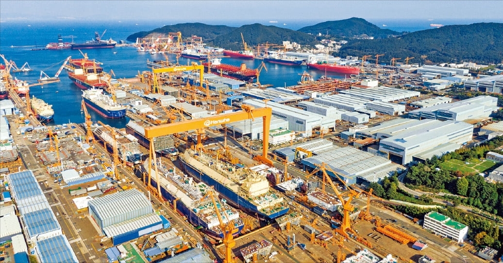 한화오션 거제 조선소./사진 = 한화오션