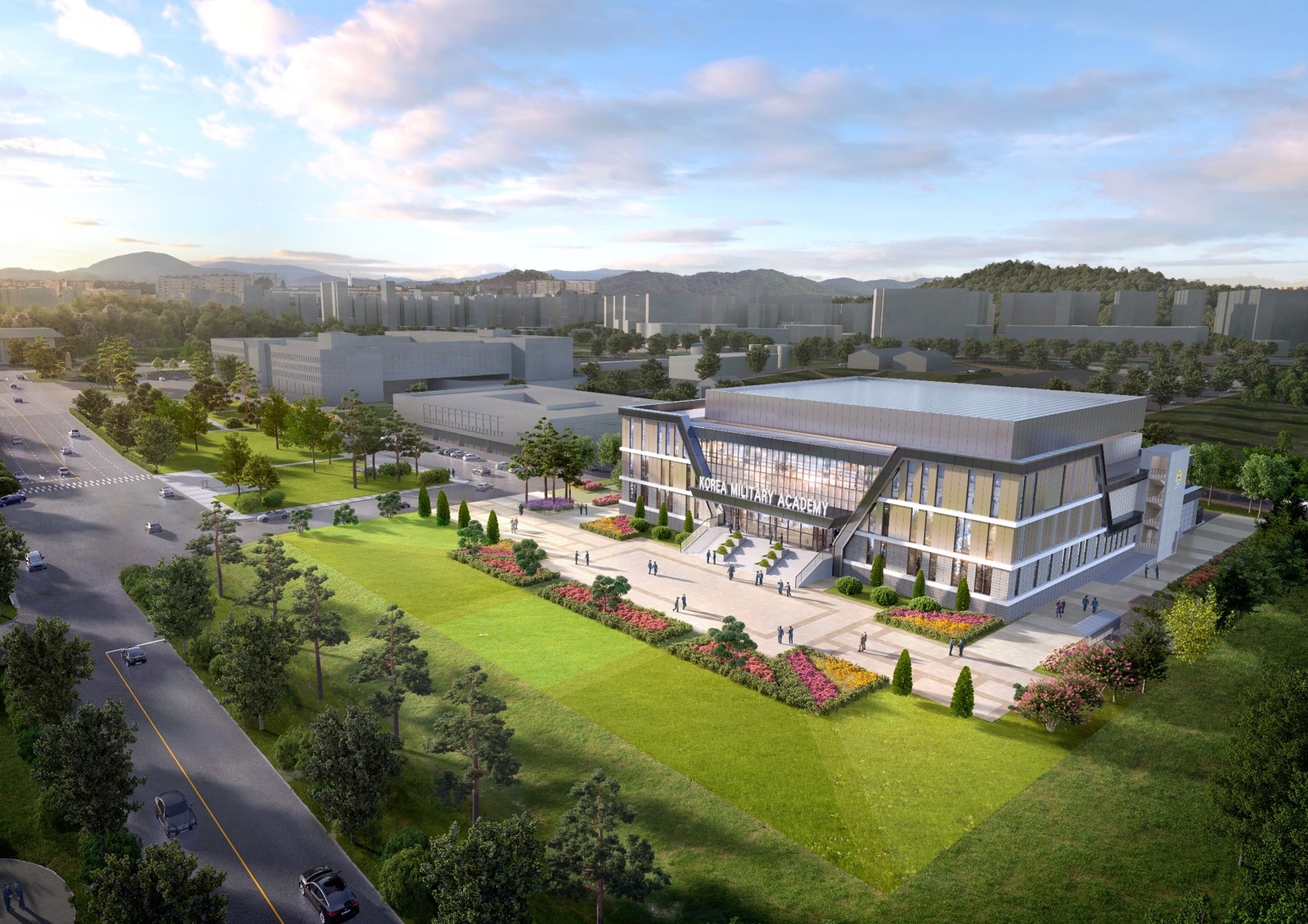 육군 태릉 교육시설 민간투자시설 문화예술관 조감도 / 사진제공=금호건설