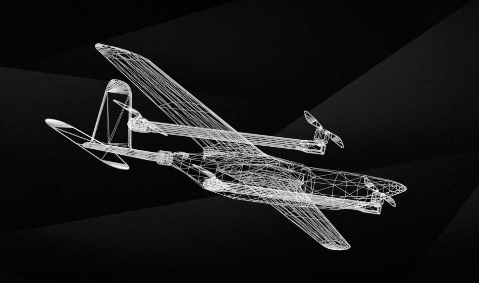 LIG넥스원이 개발하고 있는 소형 정찰·타격 복합형 드론(MPD) 3D 도면 이미지./사진 = LIG넥스원