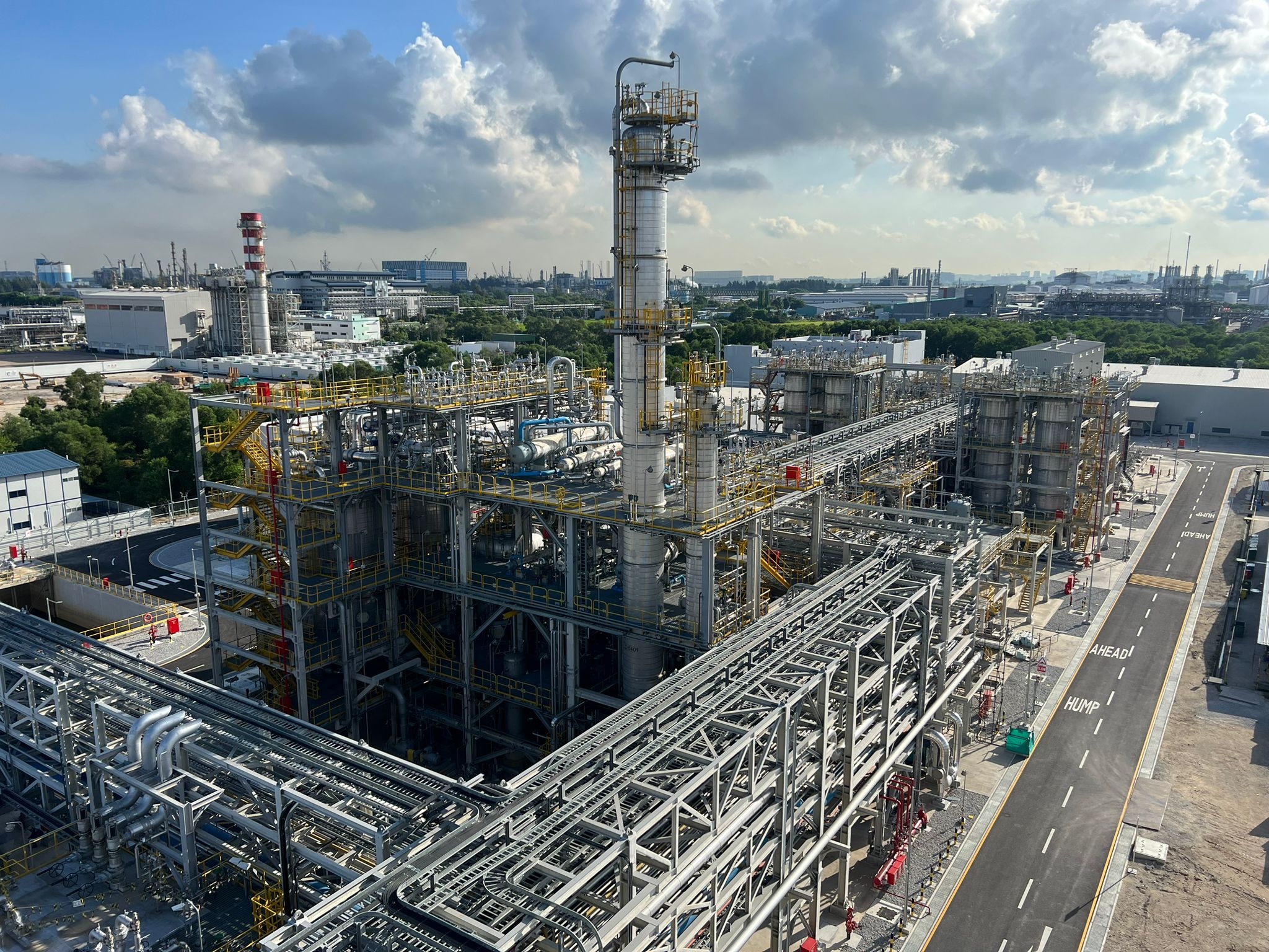 DL이앤씨가 6월 준공한 싱가포르 카리플렉스 의료용 라텍스 공장 전경