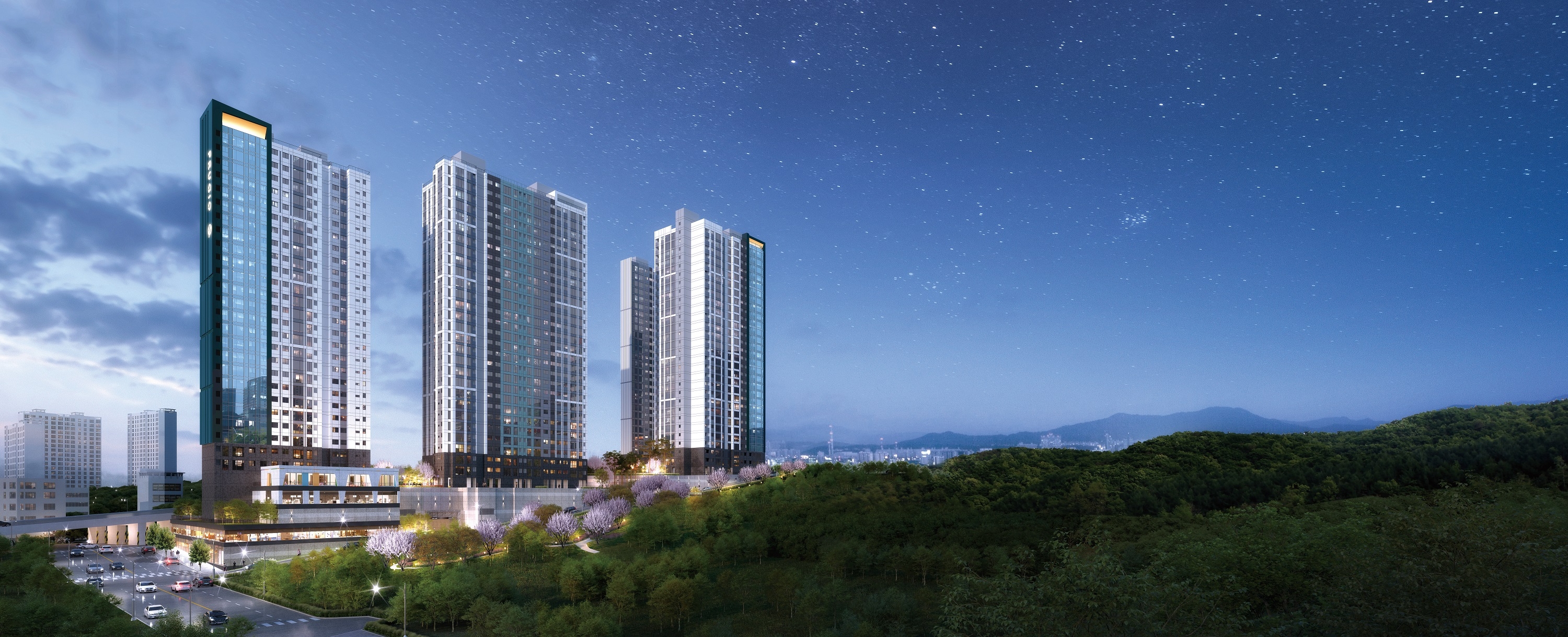 마포 성산 모아타운 1구역 투시도 / 사진제공=대우건설