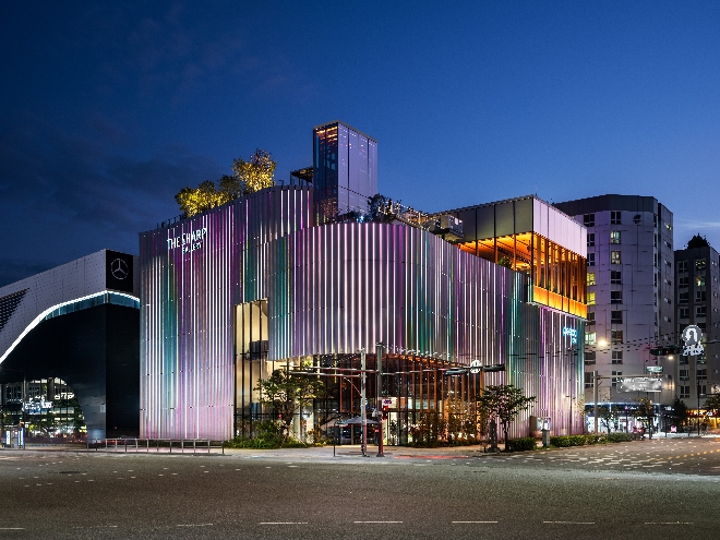 더샵갤러리 외관 사진 / 사진제공=포스코이앤씨