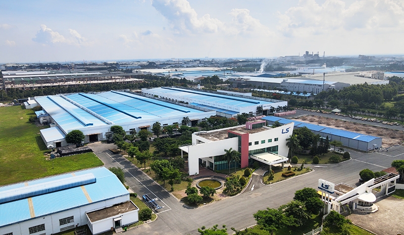 LS에코에너지 베트남 생산법인 전경. /사진제공=LS에코에너지