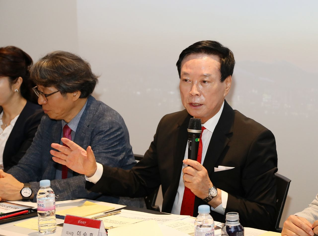 이승훈 이사장. /사진제공=롯데복지재단