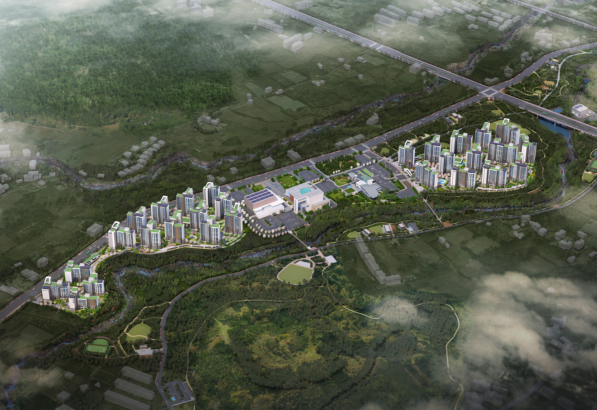 '위파크 제주' 조감도./사진제공=호반건설