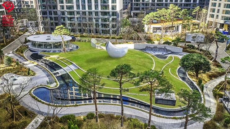 디에이치 퍼스티어 아이파크 조경 전경 / 사진제공=HDC현대산업개발