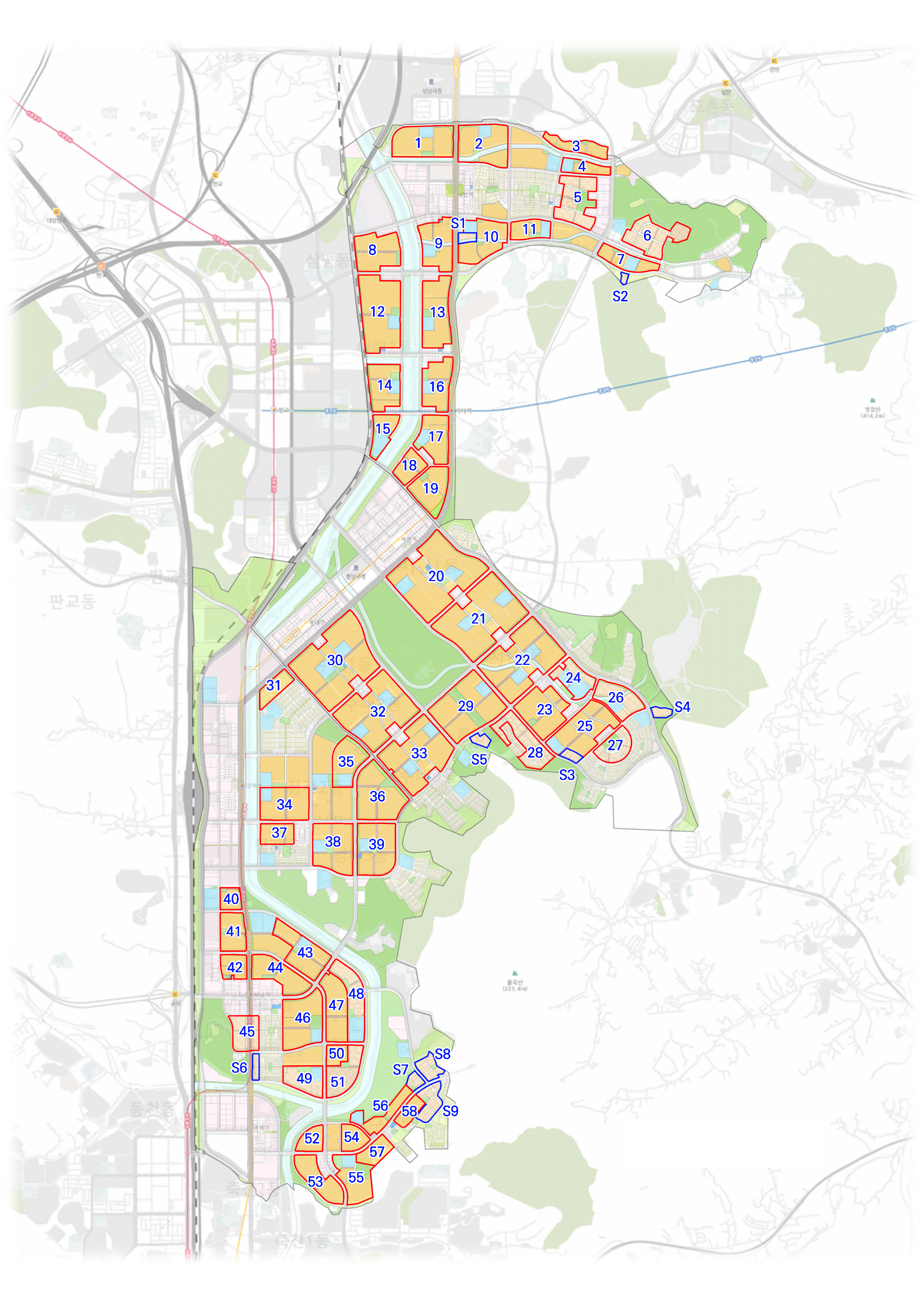 분당, 1기 신도시 선도지구 공모접수./사진제공=국토부