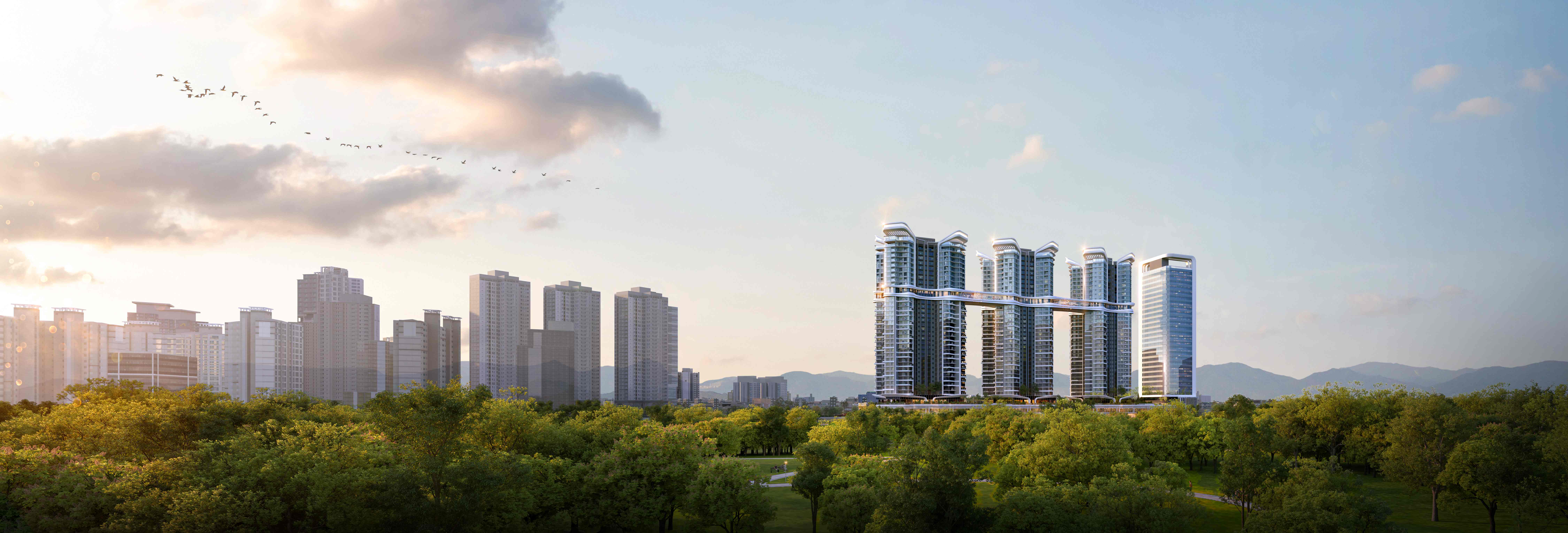 남영2구역 재개발사업 단지투시도 / 사진제공=삼성물산 건설부문