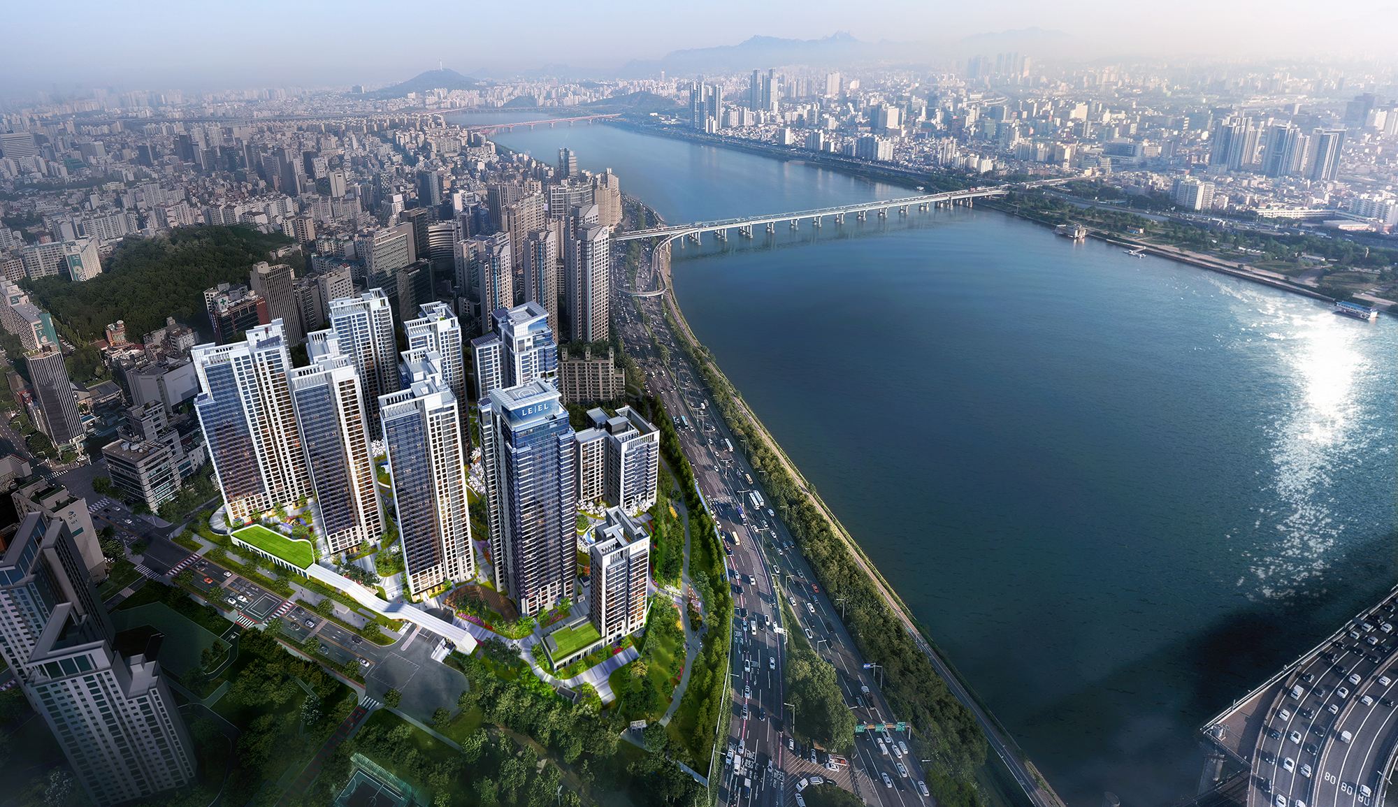 청담르엘 조감도