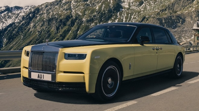 롤스로이스, 007 골드핑거 오마주한 '팬텀' 세상에 오직 1대