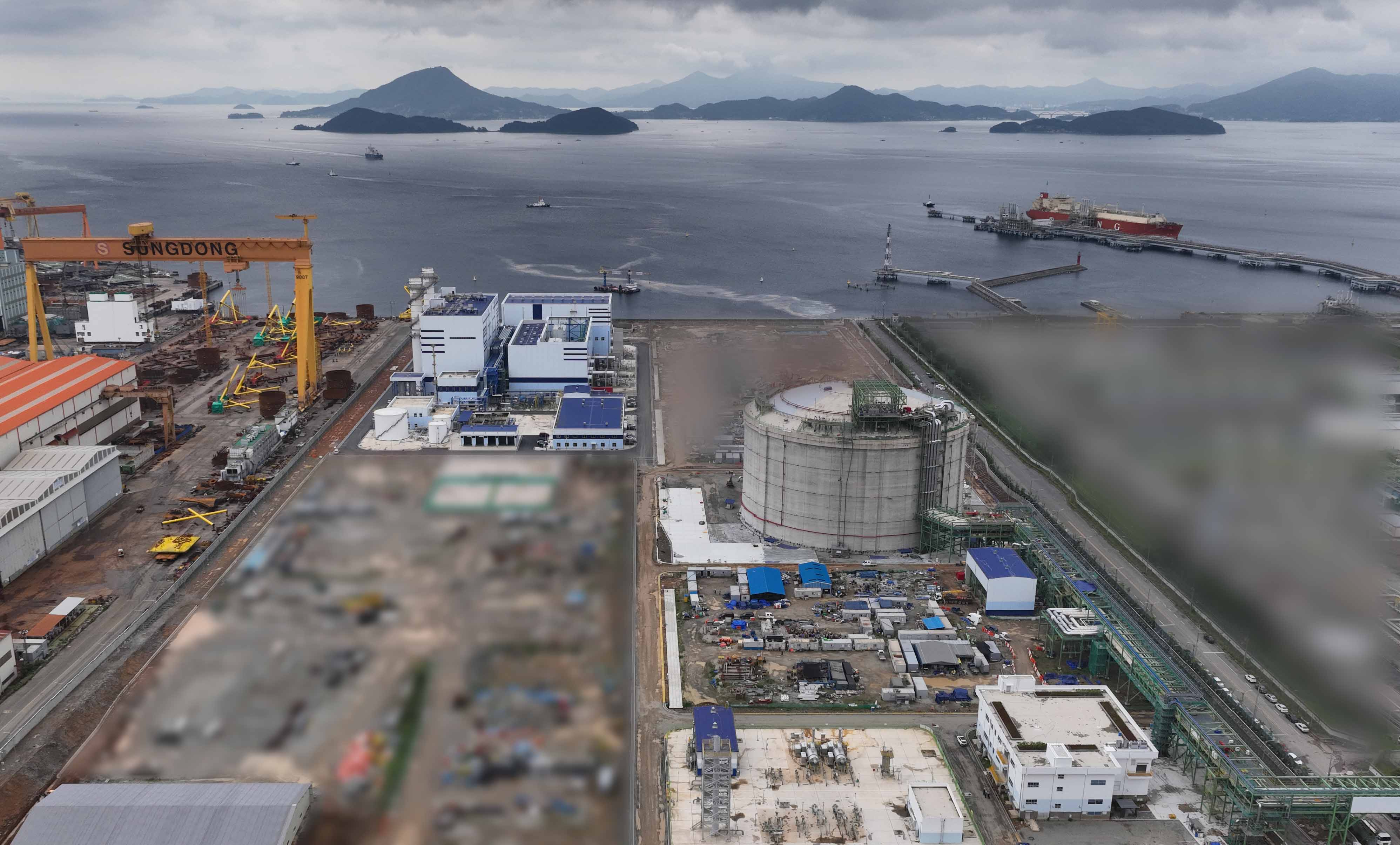 통영에코파워 전경 / 사진제공=HDC현대산업개발