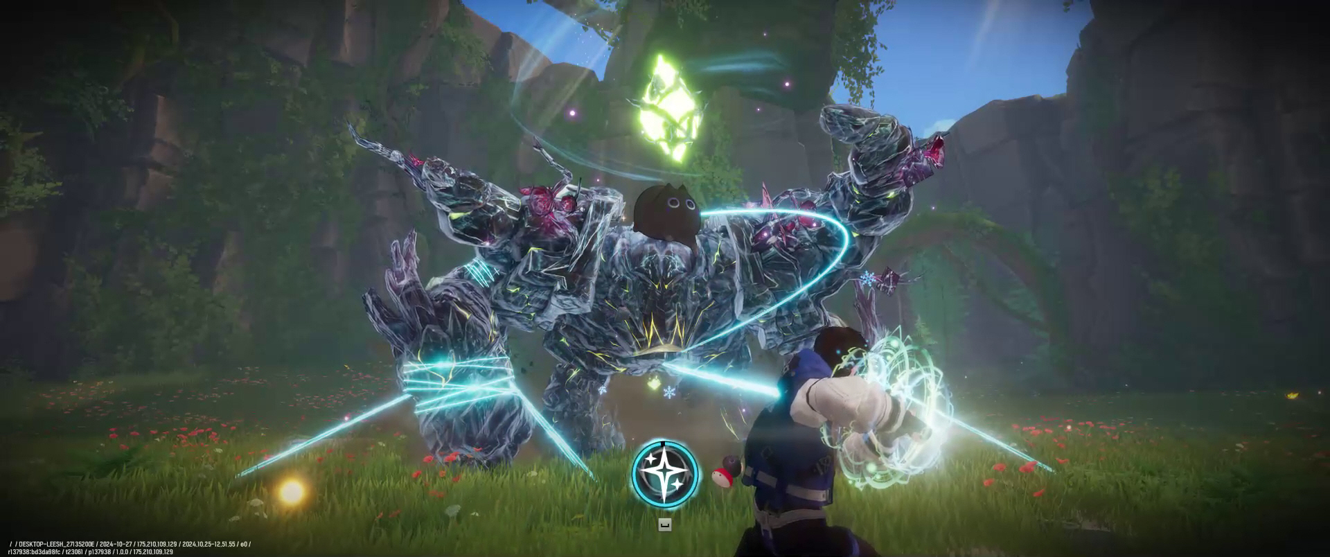 몬길:STAR DIVE 인게임 전투 화면. / 사진=넷마블