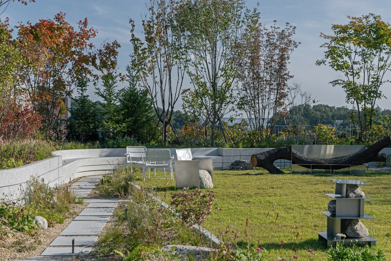 더샵갤러리 옥상정원 모습 / 사진제공=포스코이앤씨