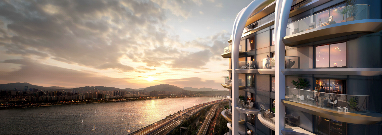 디에이치 한강 조망 이미지./사진제공=현대건설