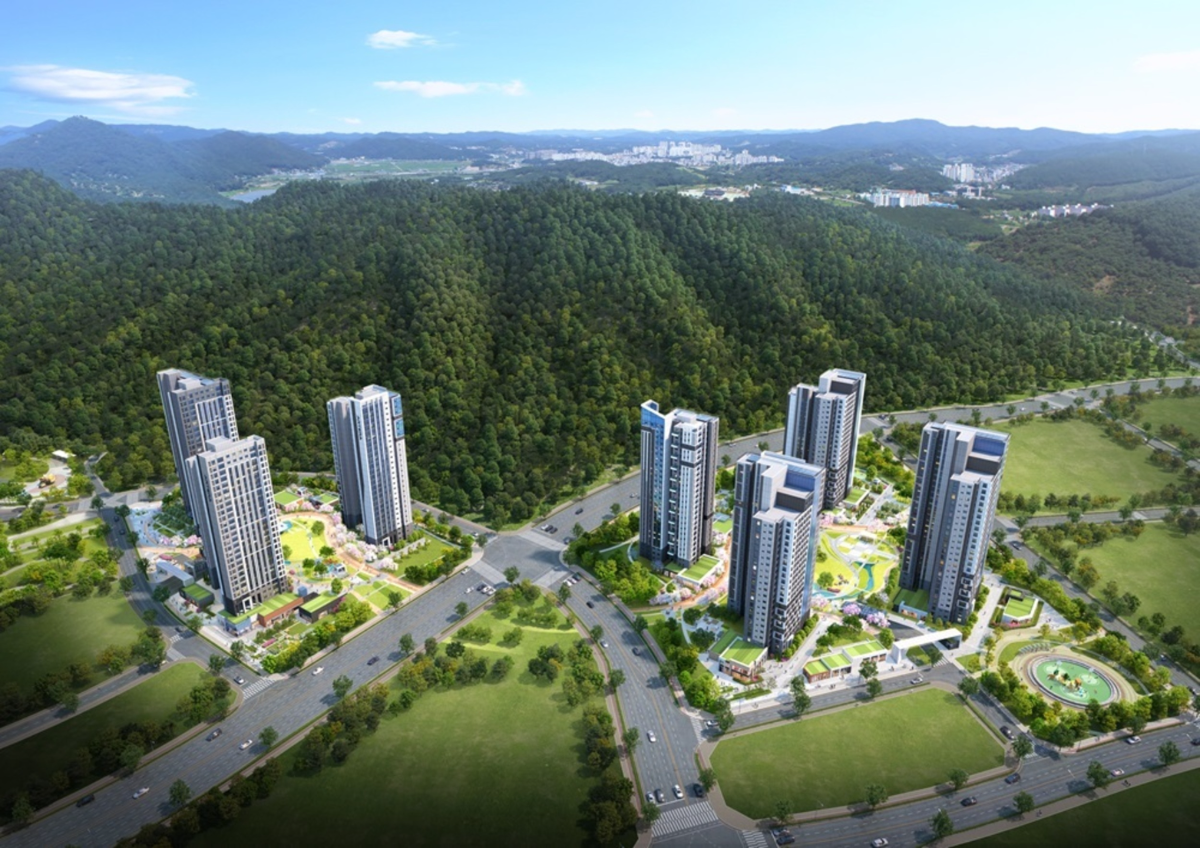 광명학온 S2~S3블록 민간참여 공공주택사업 조감도 / 사진제공=금호건설