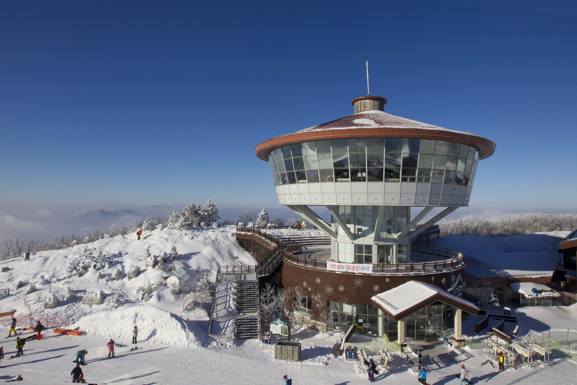 하이원리조트 스키장 겨울 전경./사진제공=강원랜드