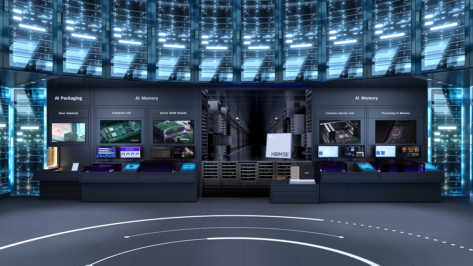 SK하이닉스 CES 2025 조감도. / 사진=SK하이닉스