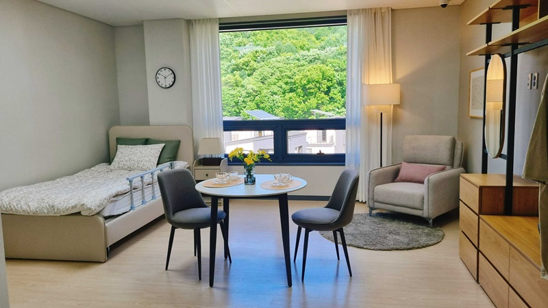 케어닥 케어홈 용인점 1인실 모습 / 사진제공=케어닥