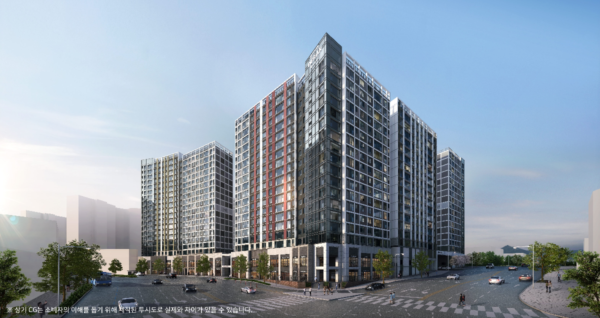 더 팰리스트 데시앙 단지투시도