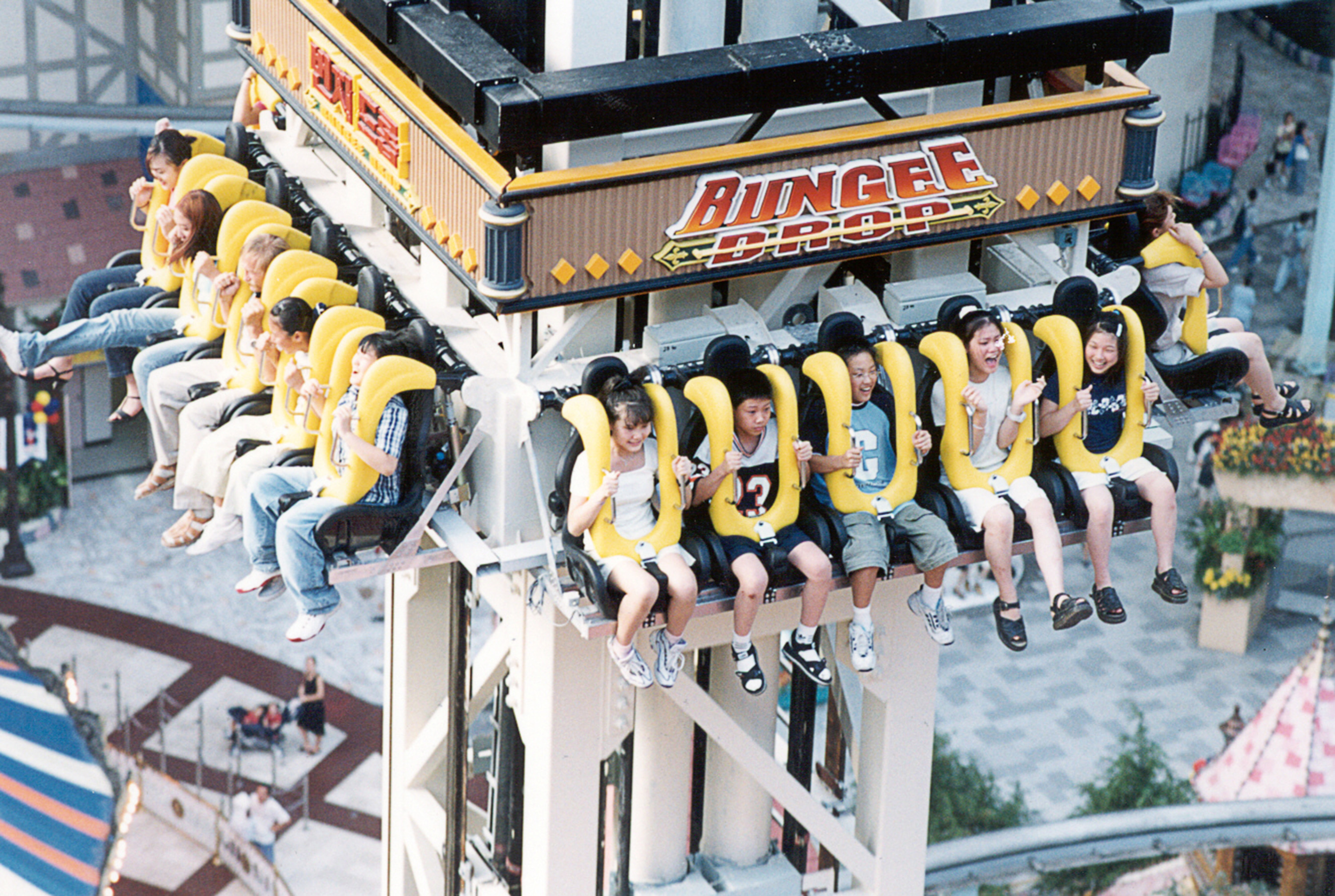 롯데월드 어드벤쳐 번지드롭이 오는 2월2일부로 운영을 종료한다. /사진제공=롯데월드