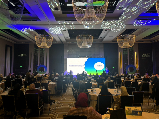 사우디 리야드에서 열린 나보타 론칭 기념 심포지엄 행사 전경. /사진=대웅제약