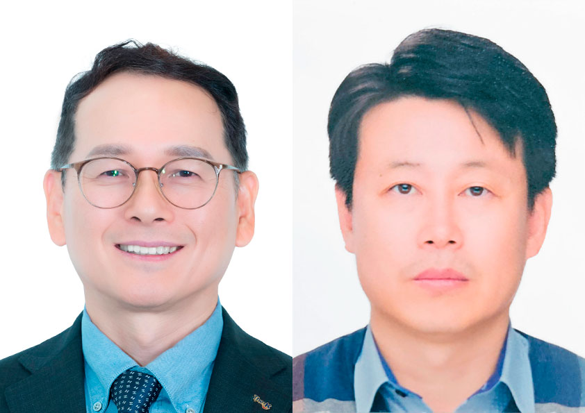 박석배 경영지원이사(좌측), 고재택 기금운용총괄이사(우측). / 사진제공= 교직원공제회(2025)