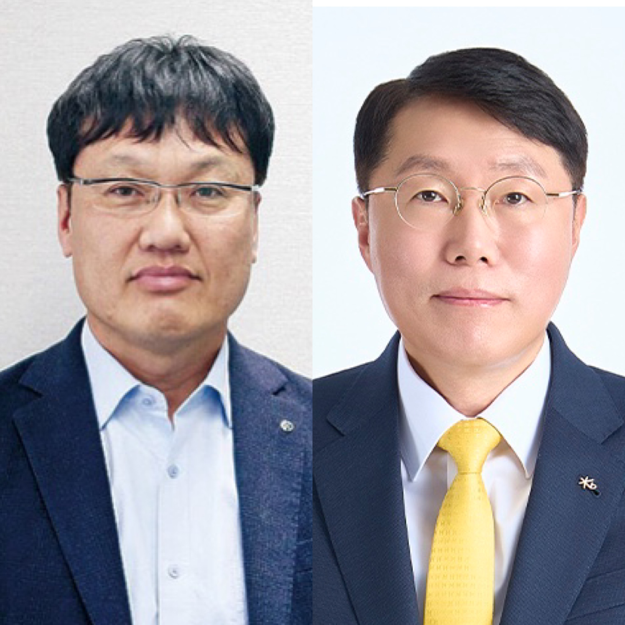 박창훈 신한카드 대표(왼쪽), 김재관 국민카드 대표 /사진=각사