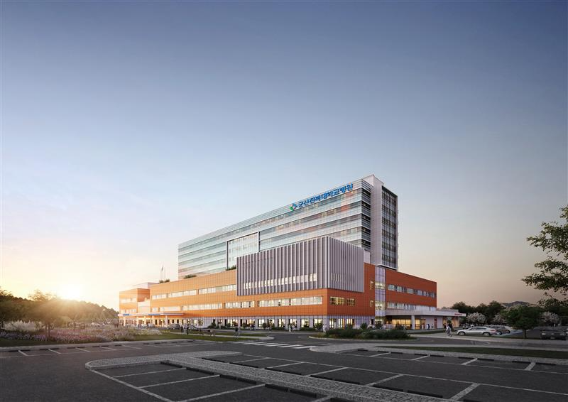 군산 전북대학교병원 투시도./사진제공=동부건설