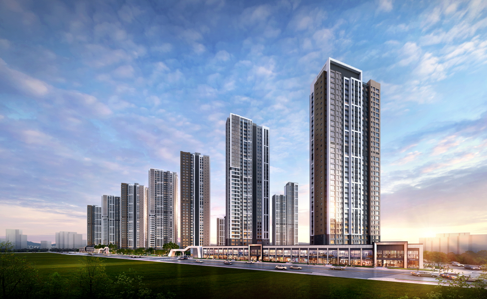 해링턴 스퀘어 산곡역 투시도 /사진제공=효성중공업