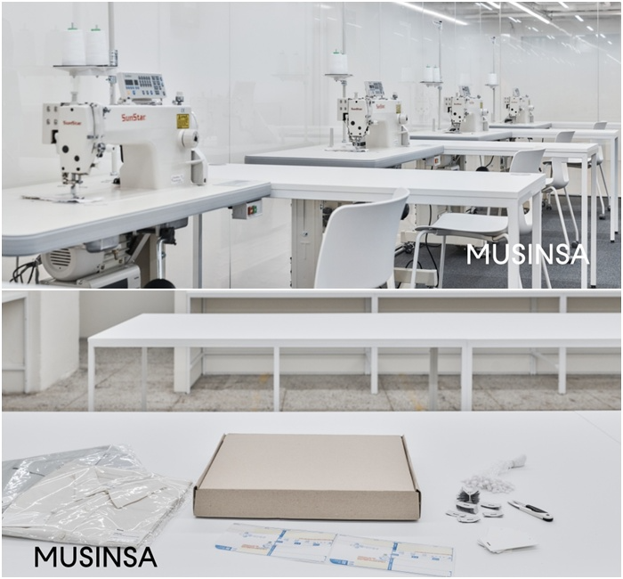 무신사 스튜디오 동대문종합시장점 내부 모습. /사진제공=무신사