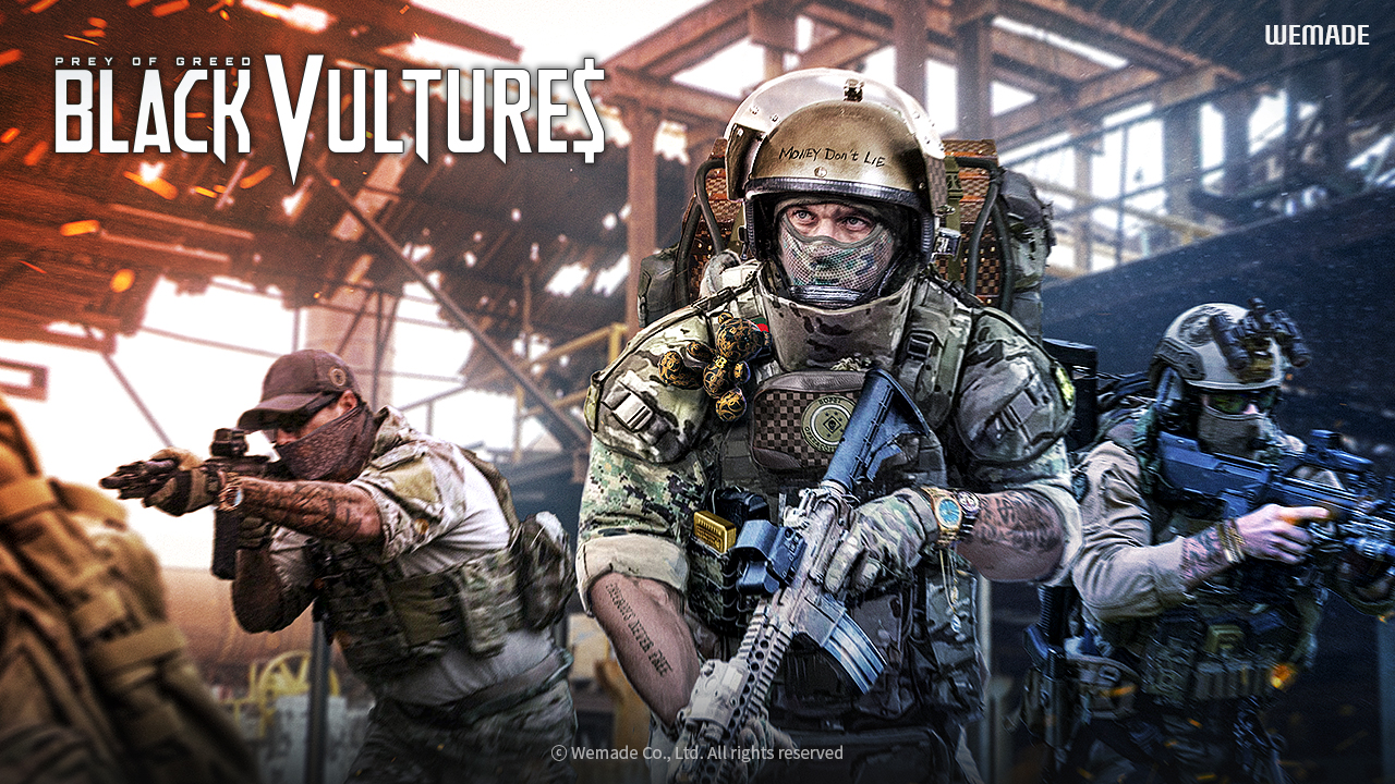 위메이드 신작 '블랙 벌처스'. / 사진=위메이드