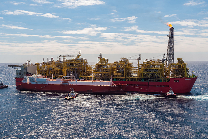 삼성중공업이 건조한 FLNG. /사진제공=삼성중공업