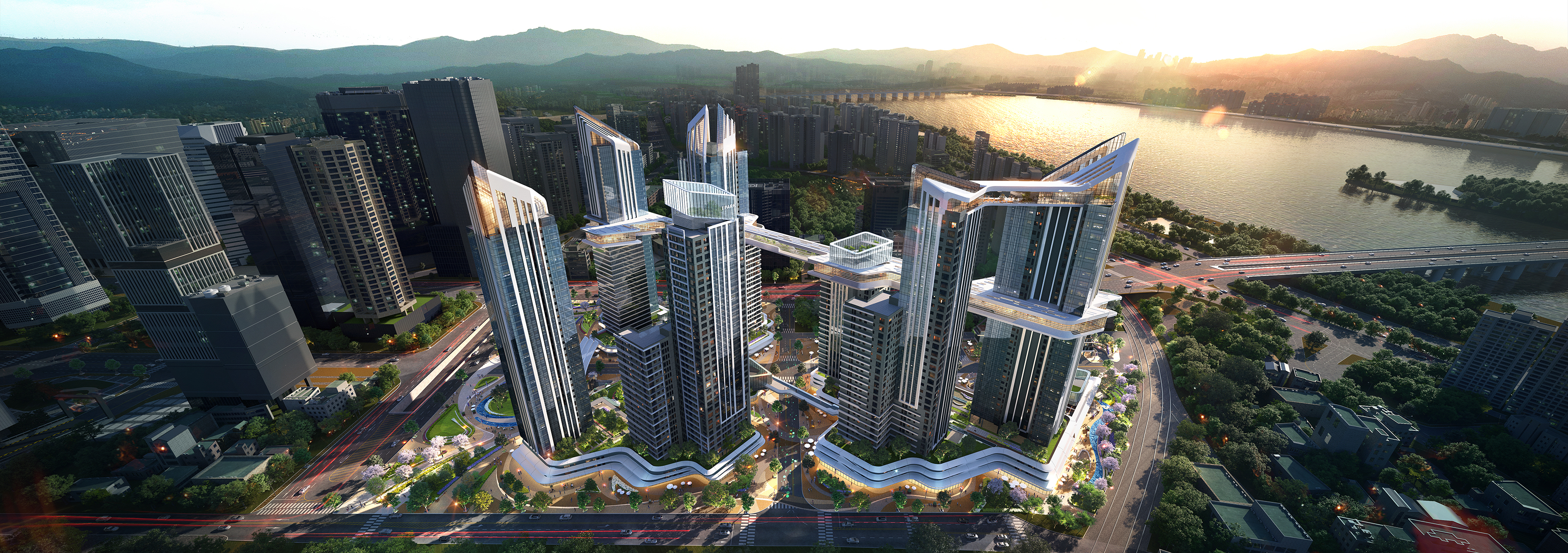 용산정비창 전면1구역 재개발사업 조감도. / 사진제공=HDC현대산업개발