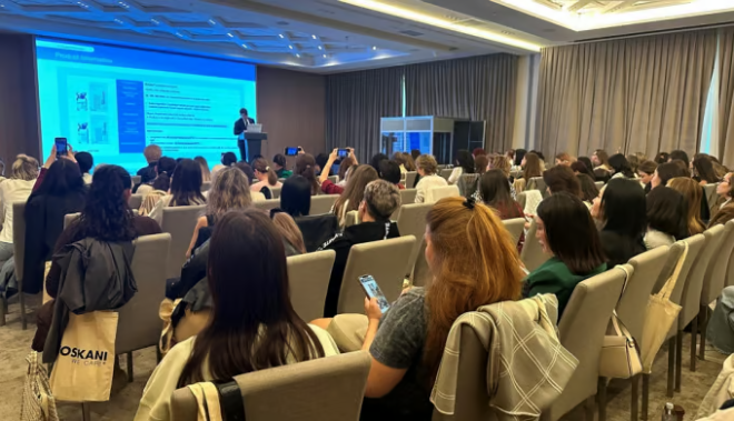 휴젤이 카자흐스탄 알마티에서 보툴렉스와 리볼렉스 론칭 세미나를 개최했다. /사진=휴젤