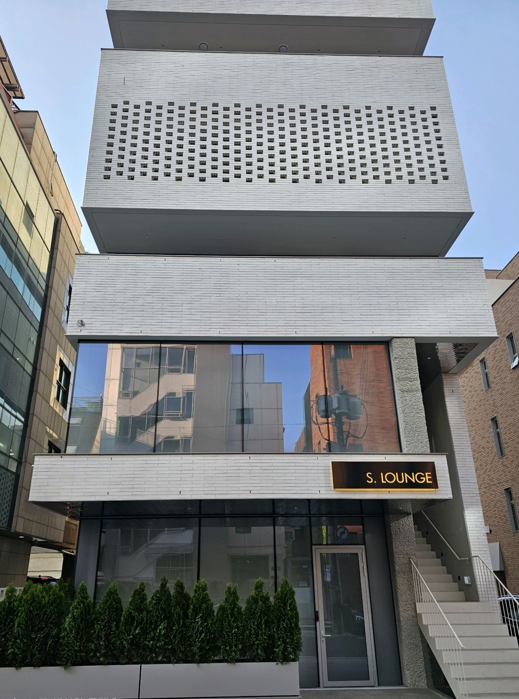 '압구정 S.Lounge' 외관./사진제공=삼성물산
