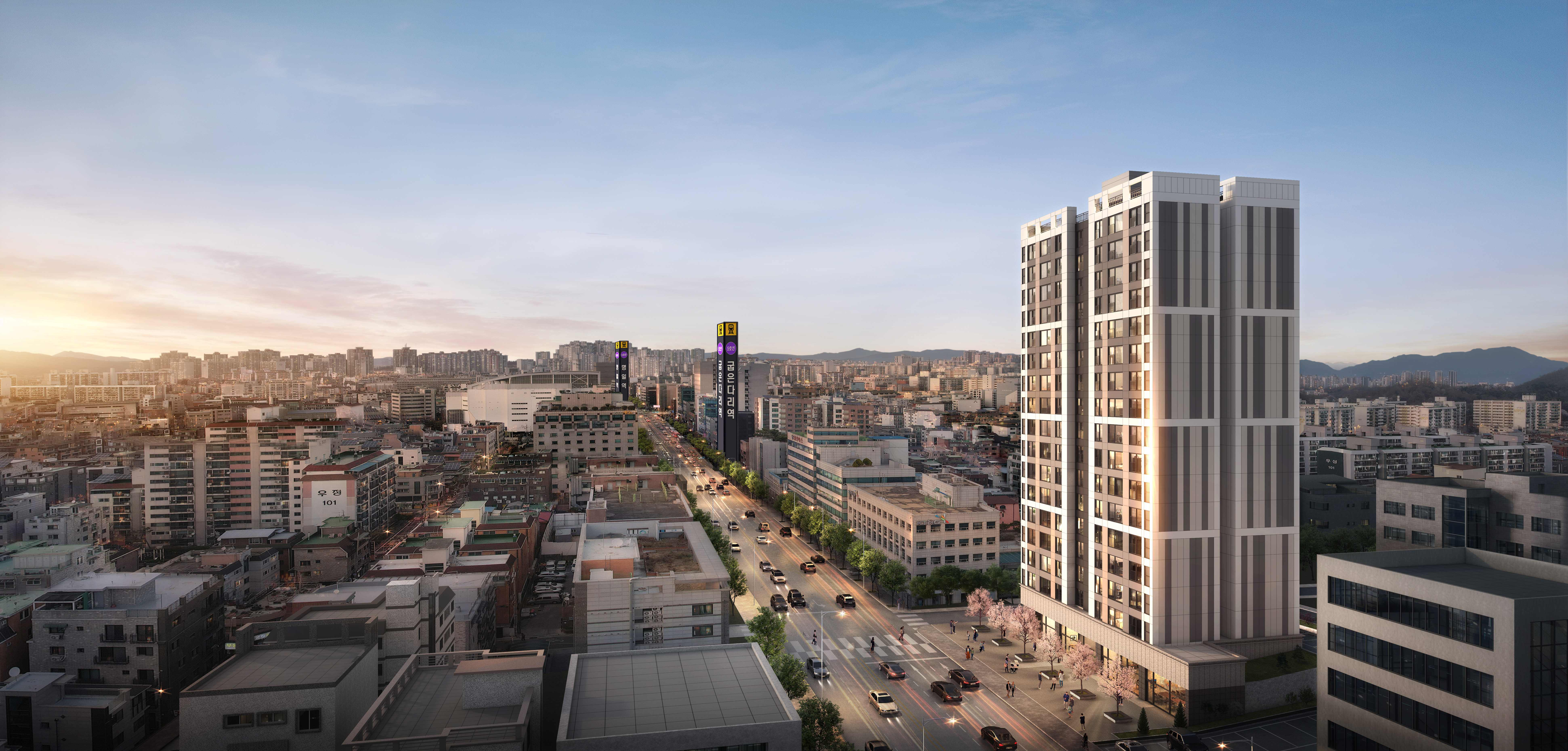 디 아테온 조감도./사진제공=피알본