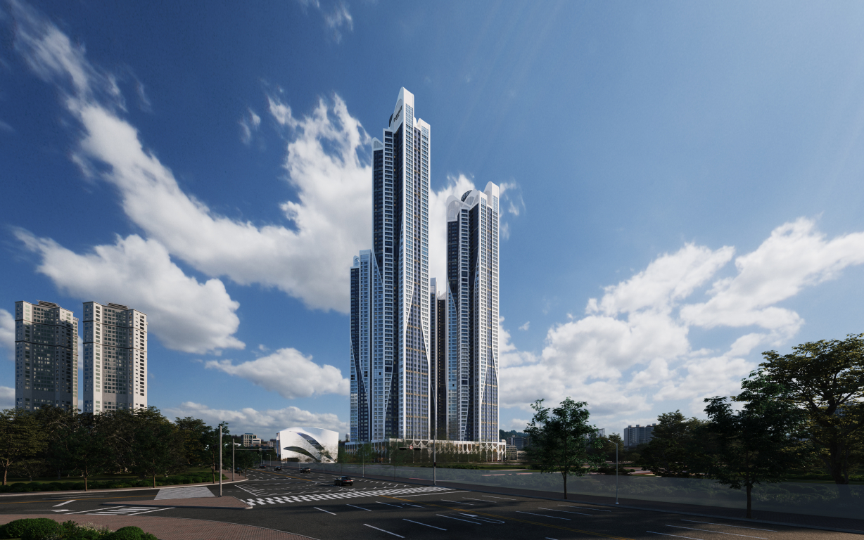 블랑 써밋 74 투시도. / 사진제공=대우건설