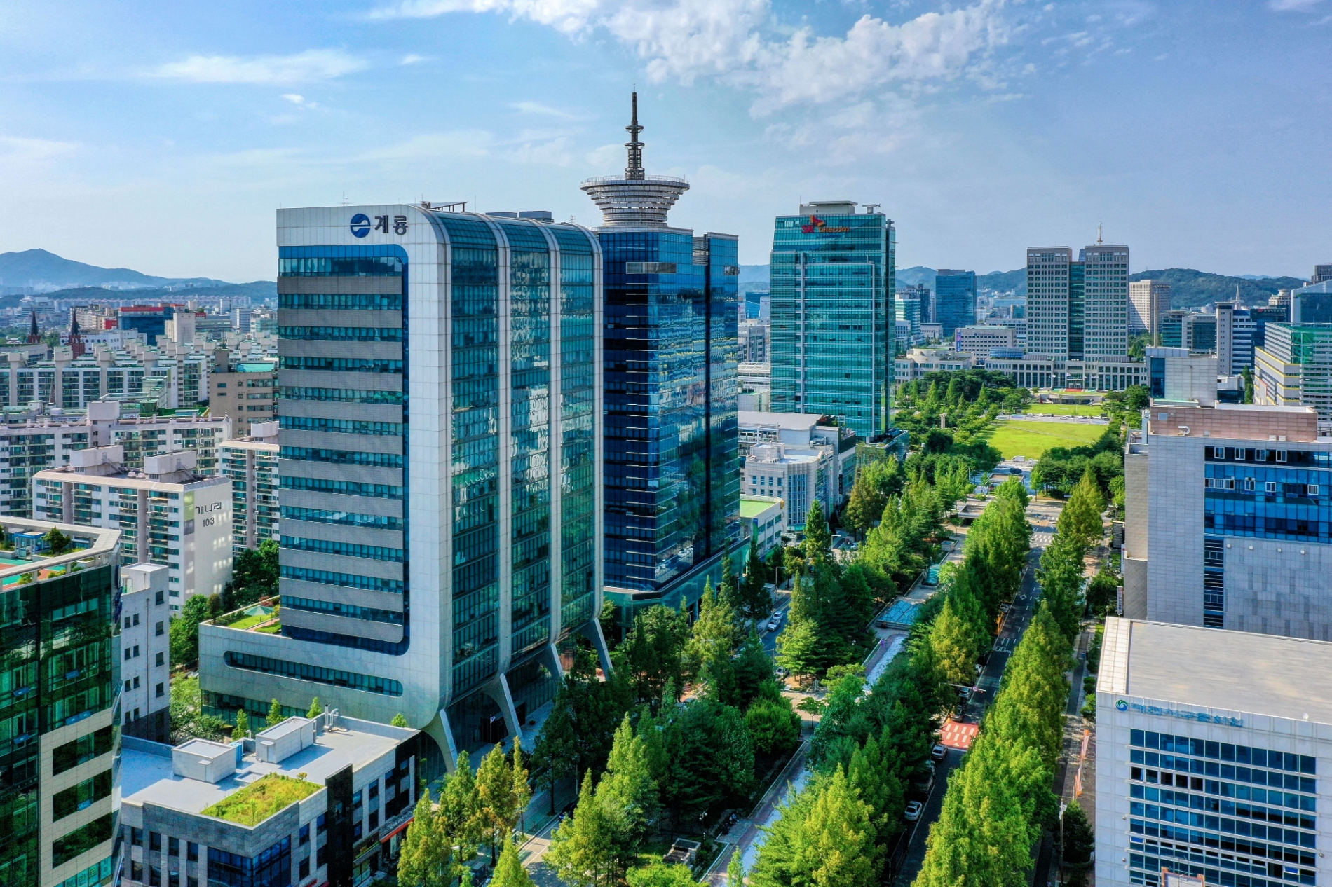 계룡건설 사옥 전경. / 사진제공=계룡건설
